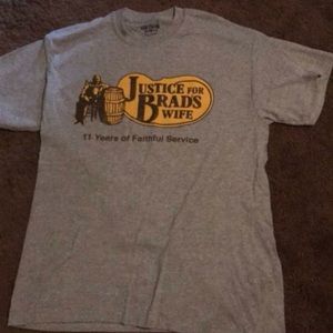 Justice for brads wife tee